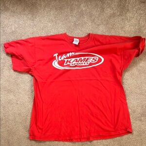 Vintage Team Kames Sports Red T-Shirt